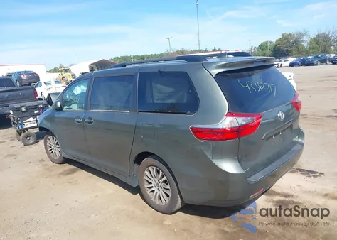 2020 Toyota Sienna Xle from USA, damaged, VIN 5TDYZ3DC6LS080291